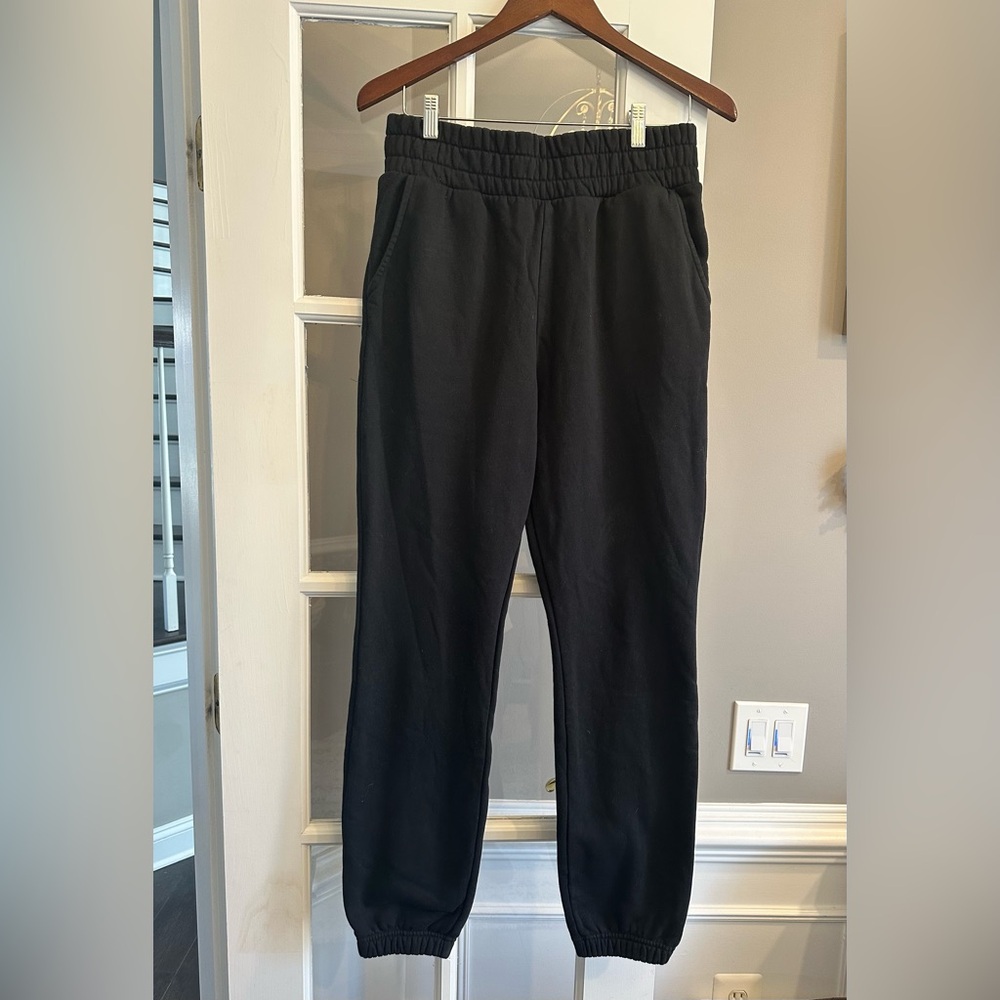 Popflex Cloud Rollover Sweatpant - Black - Picture 6 of 11